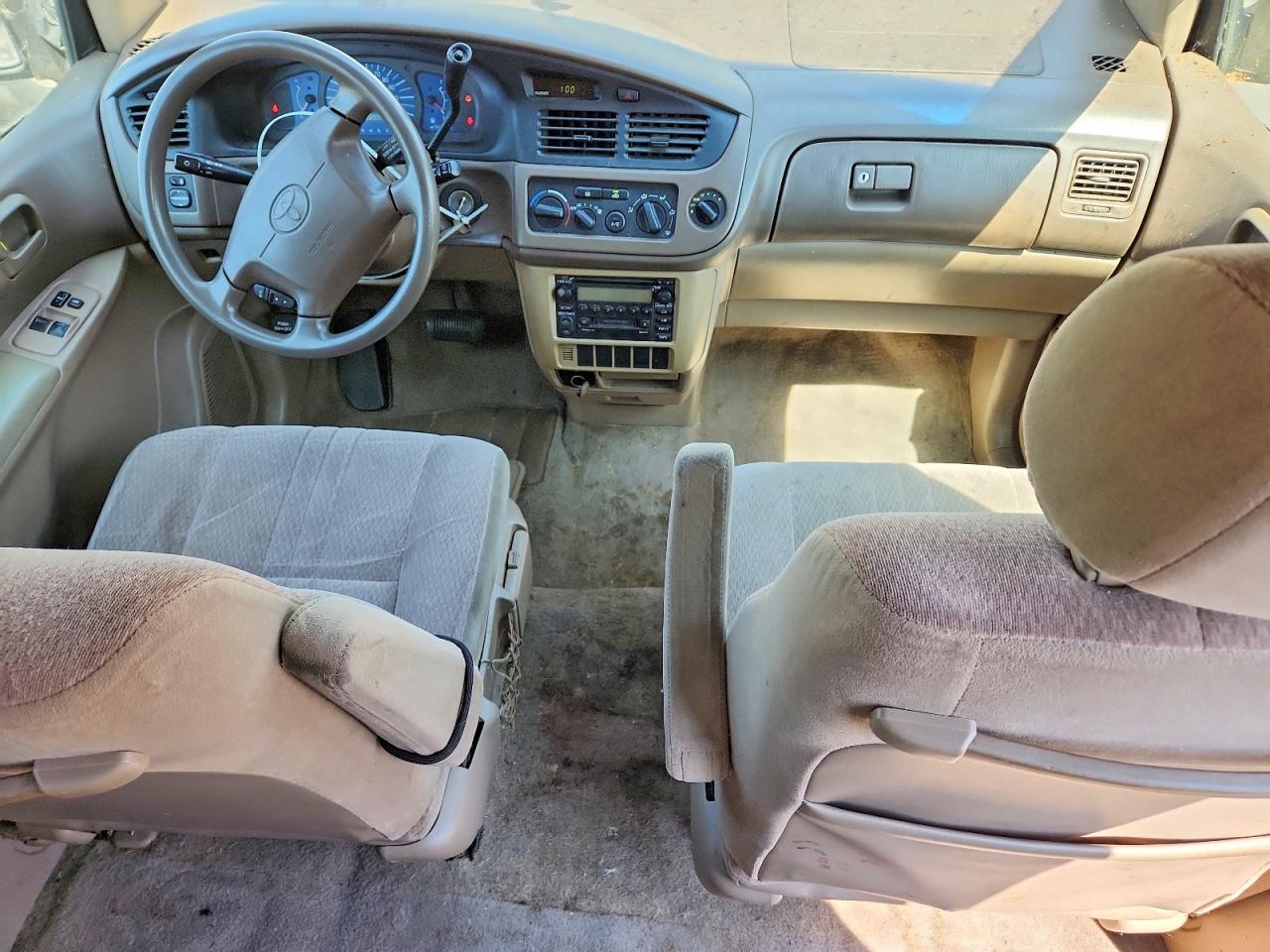 2001 Toyota Sienna Ce Beige vin: 4T3ZF19C31U328003