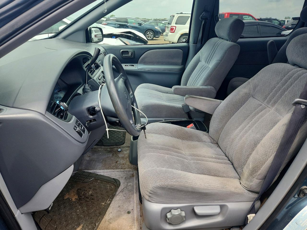 2002 Toyota Sienna Ce Teal vin: 4T3ZF19C32U506803
