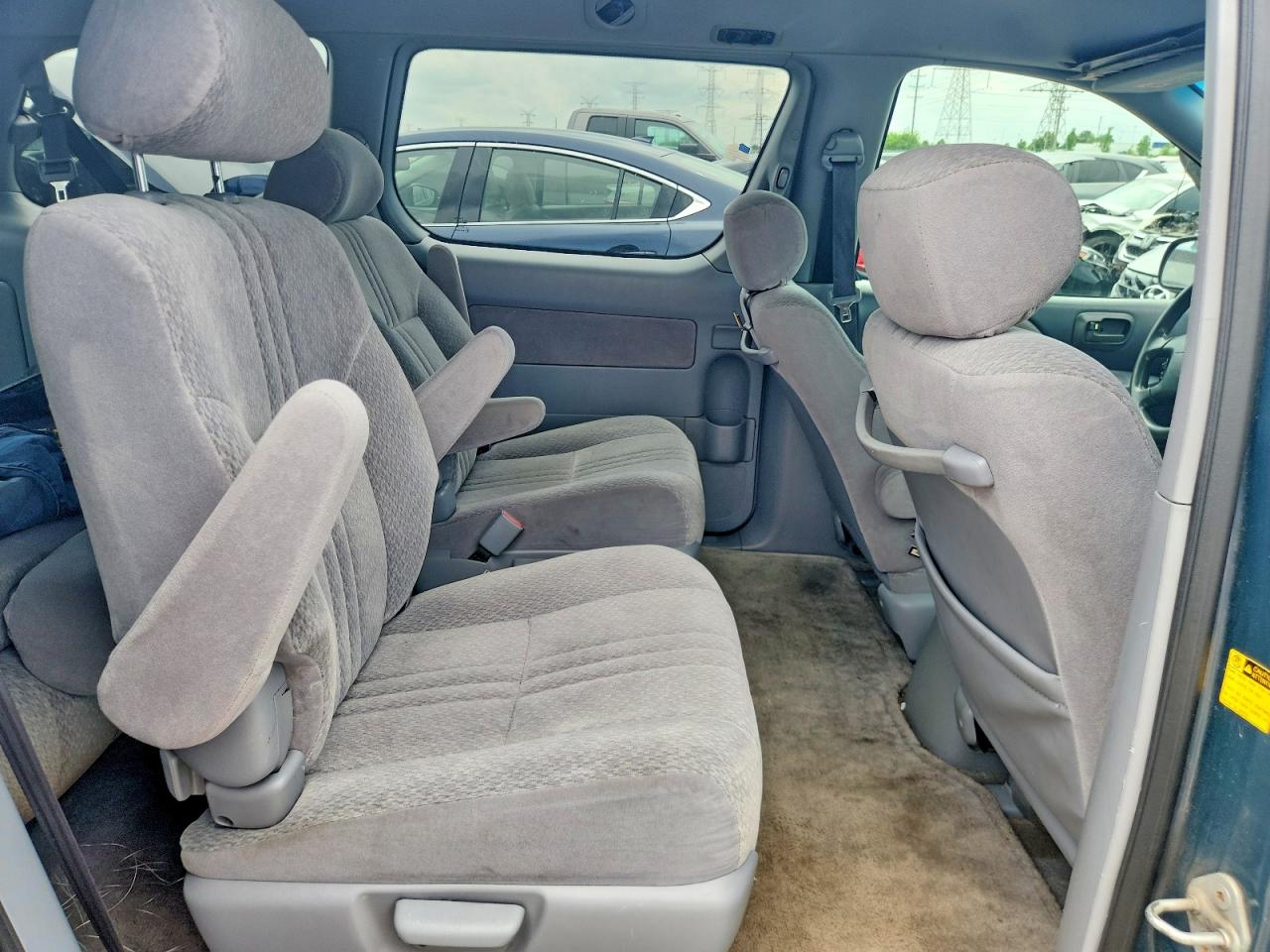 2002 Toyota Sienna Ce Teal vin: 4T3ZF19C32U506803