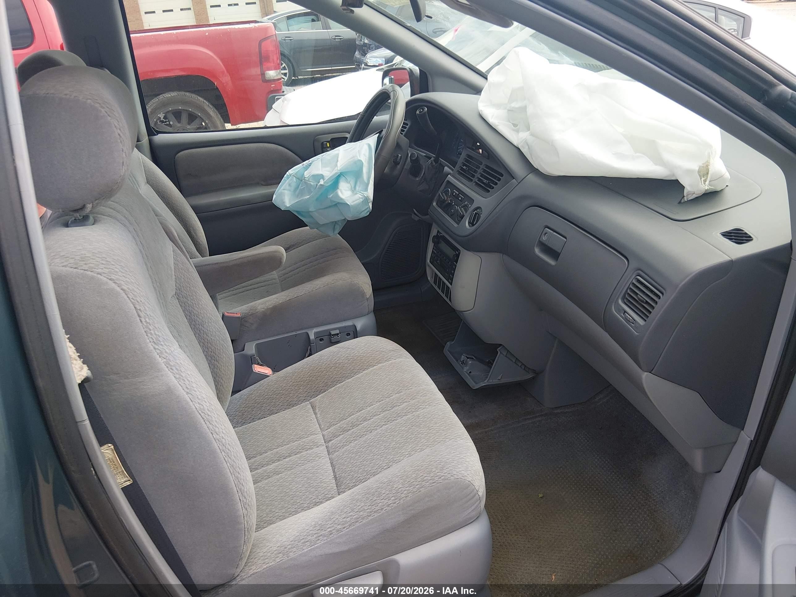 2003 Toyota Sienna Ce Blue vin: 4T3ZF19C33U516586