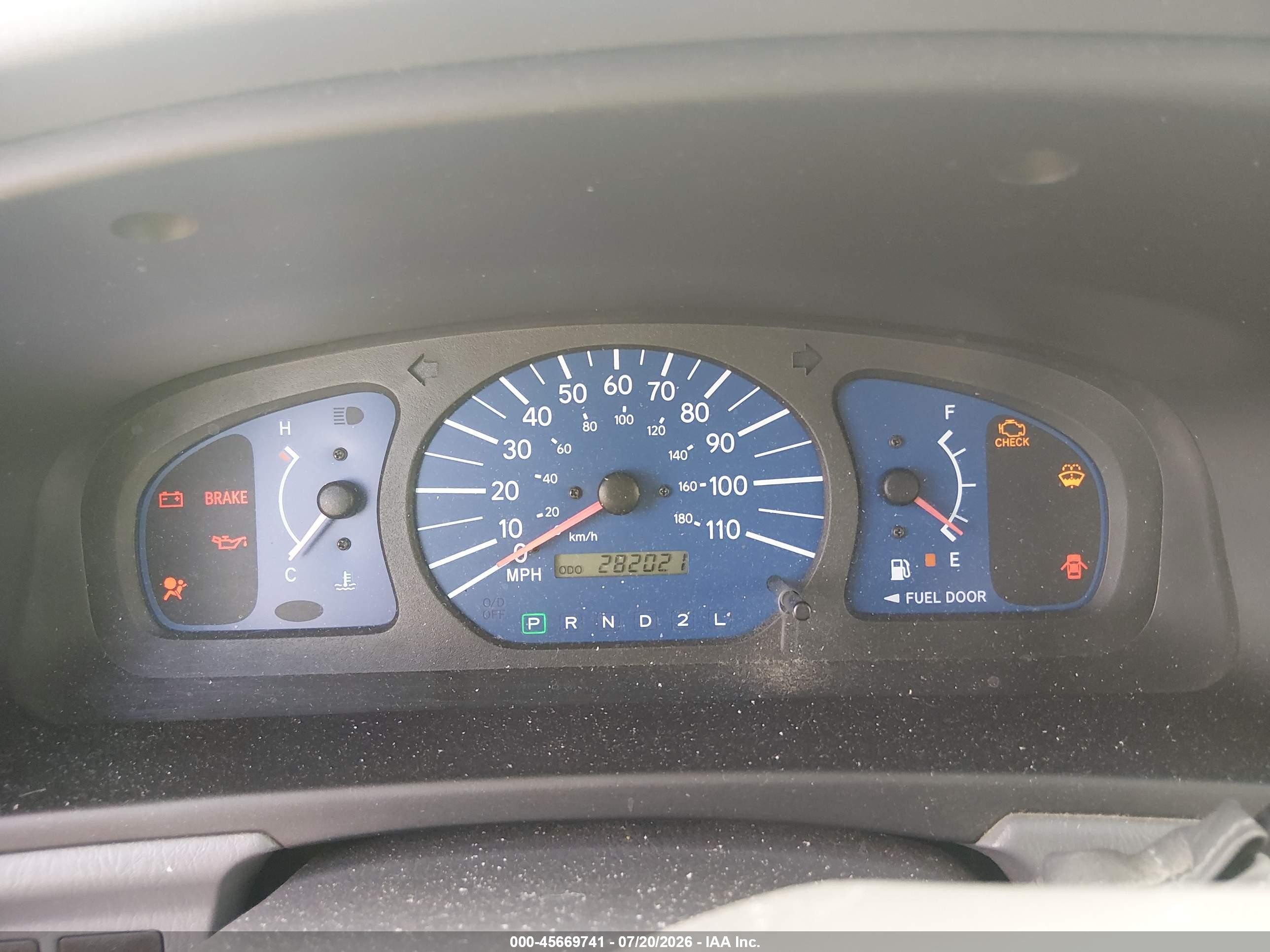 2003 Toyota Sienna Ce Blue vin: 4T3ZF19C33U516586