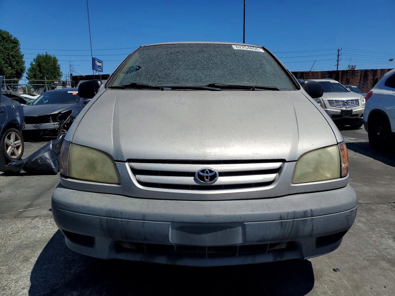 2001 Toyota Sienna Ce Gray vin: 4T3ZF19C41U374598