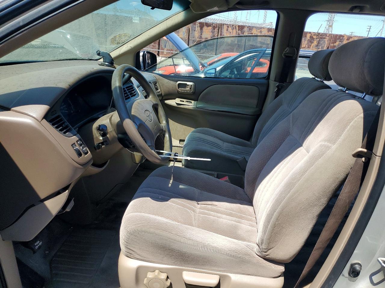 2001 Toyota Sienna Ce Gray vin: 4T3ZF19C41U374598