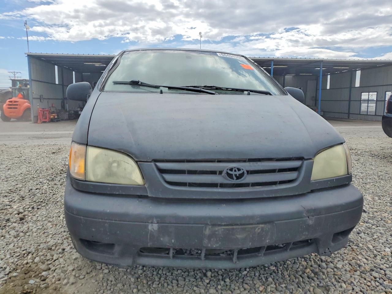 2002 Toyota Sienna Ce Gray vin: 4T3ZF19C42U481362