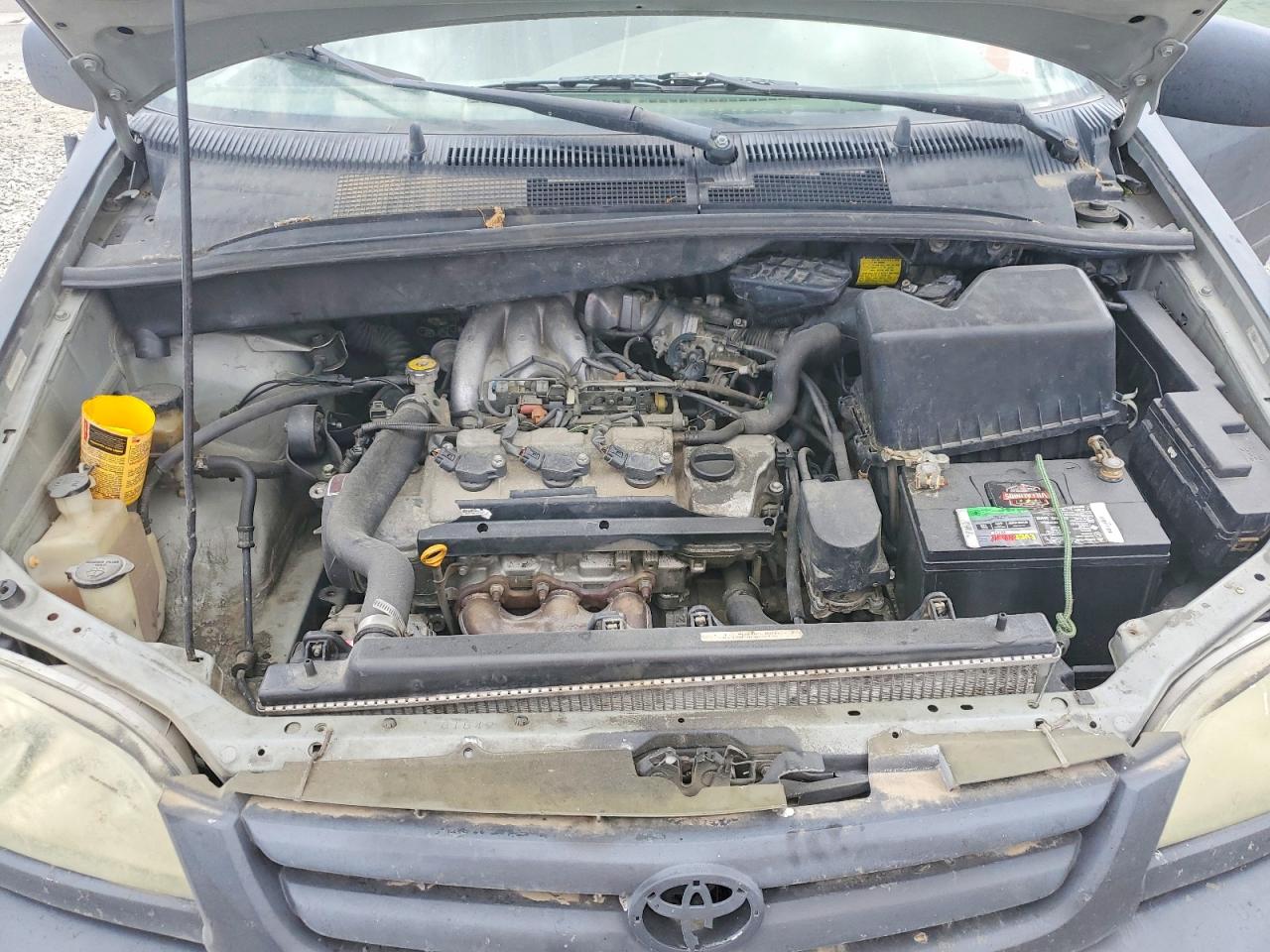 2002 Toyota Sienna Ce Gray vin: 4T3ZF19C42U481362