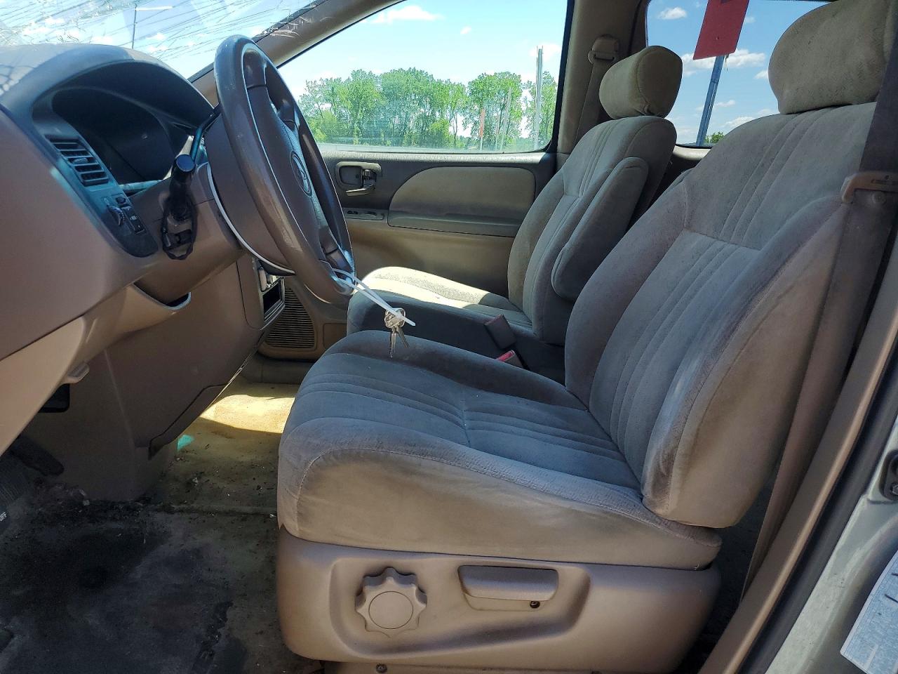 2000 Toyota Sienna Ce Blue vin: 4T3ZF19C4YU238658
