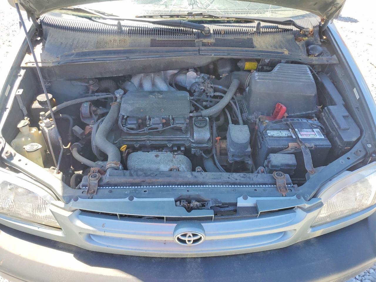 2000 Toyota Sienna Ce Blue vin: 4T3ZF19C4YU238658