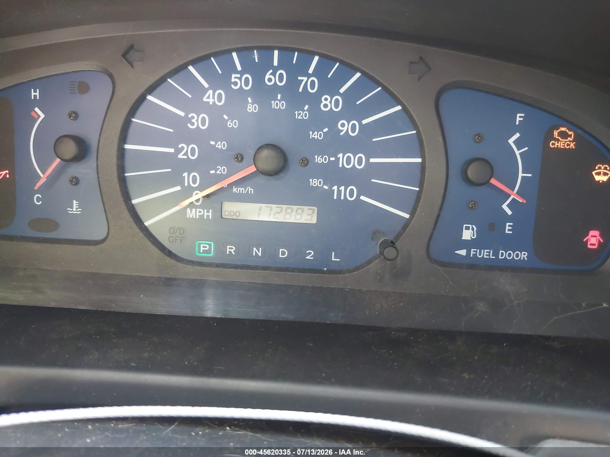2002 Toyota Sienna Ce Green vin: 4T3ZF19C52U496677