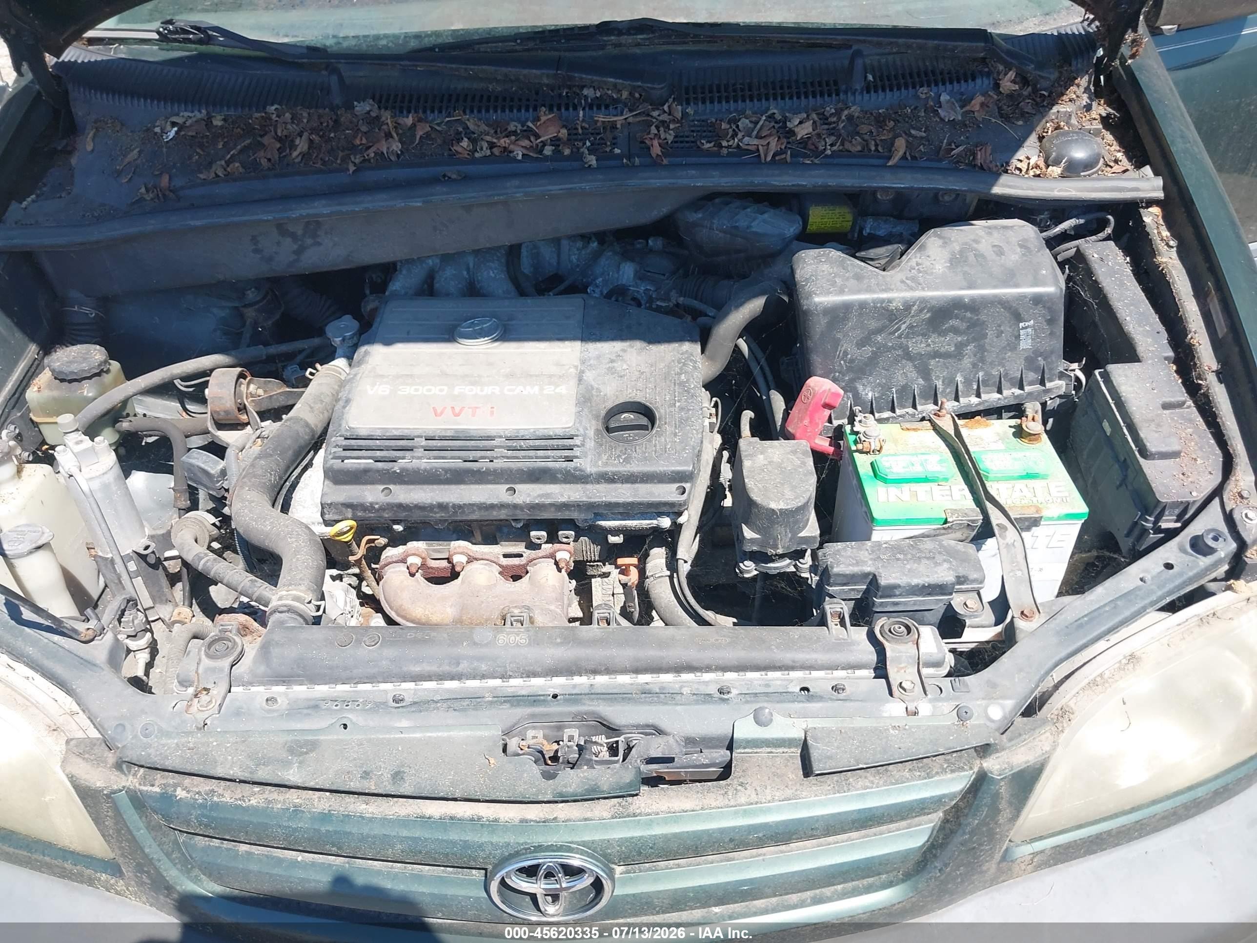 2002 Toyota Sienna Ce Green vin: 4T3ZF19C52U496677