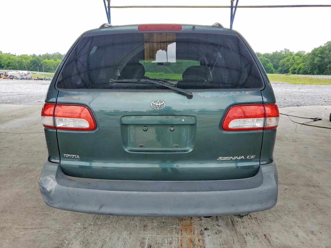 2003 Toyota Sienna Ce Green vin: 4T3ZF19C53U533180