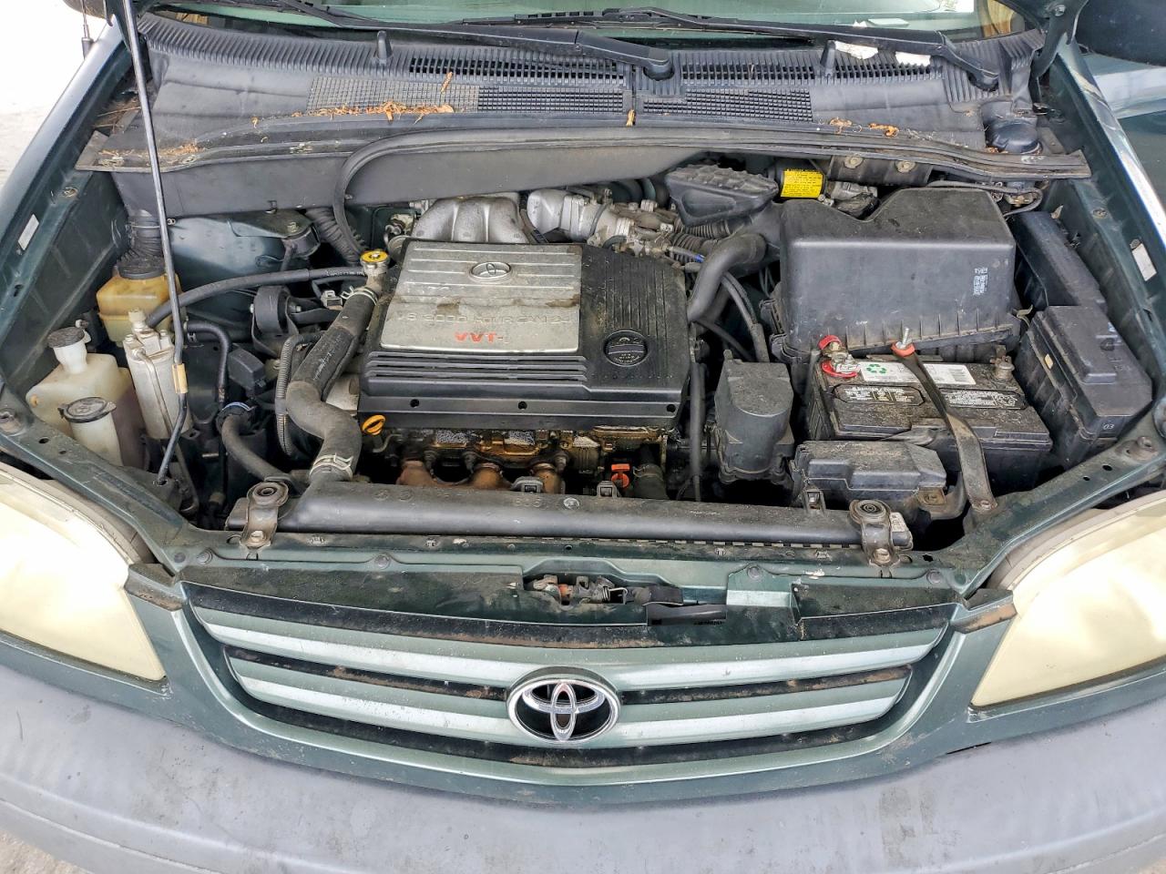 2003 Toyota Sienna Ce Green vin: 4T3ZF19C53U533180