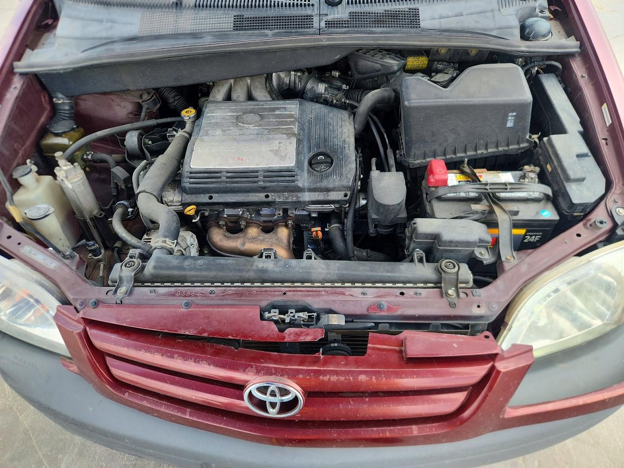 2003 Toyota Sienna Ce Maroon vin: 4T3ZF19C53U543661
