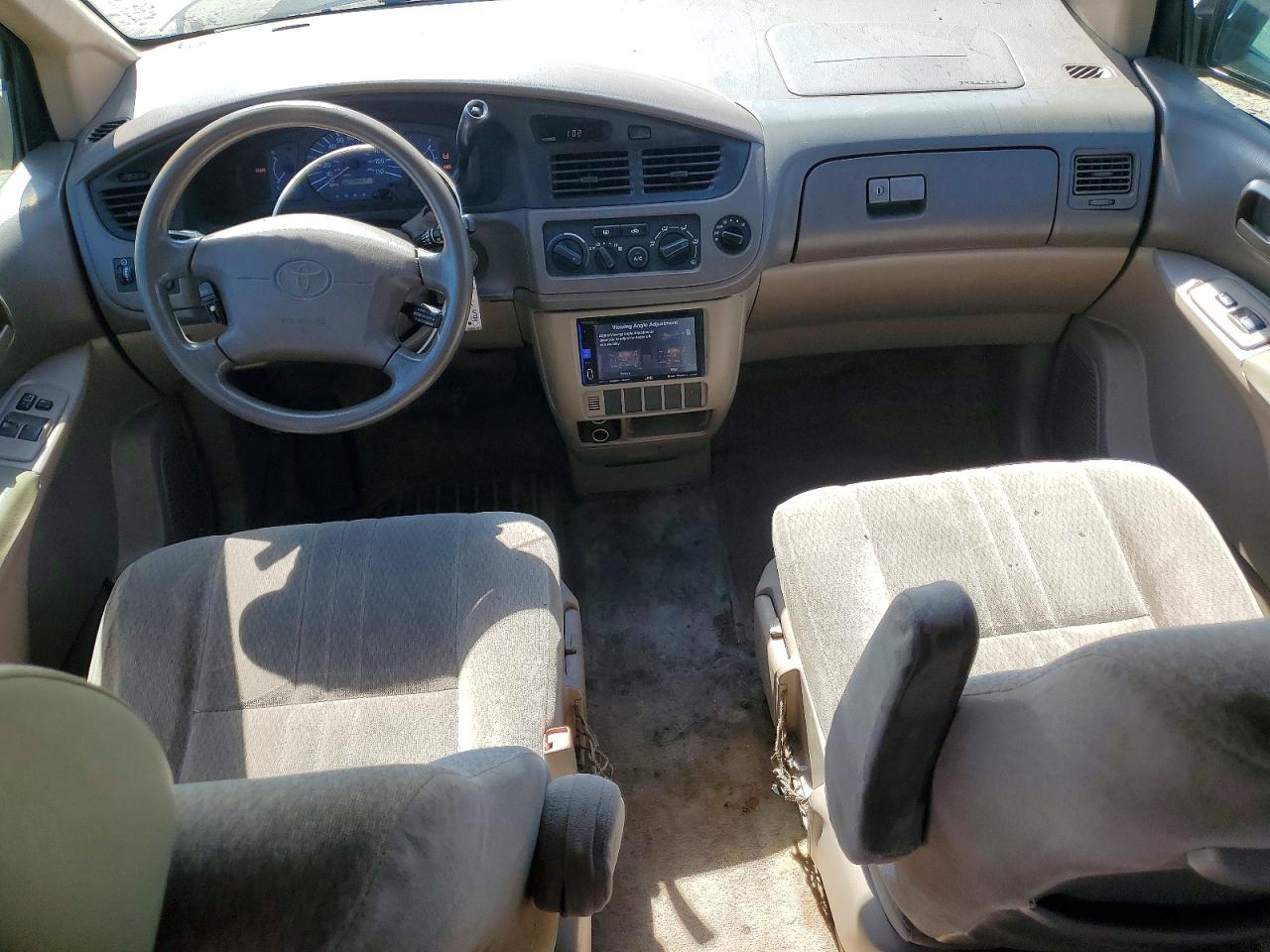 2002 Toyota Sienna Ce Gold vin: 4T3ZF19C62U506357
