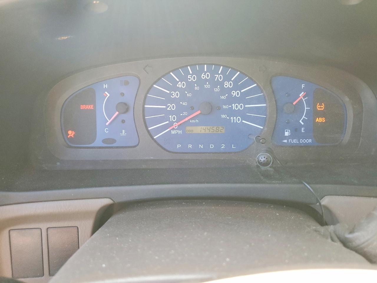 2002 Toyota Sienna Ce Gold vin: 4T3ZF19C62U506357