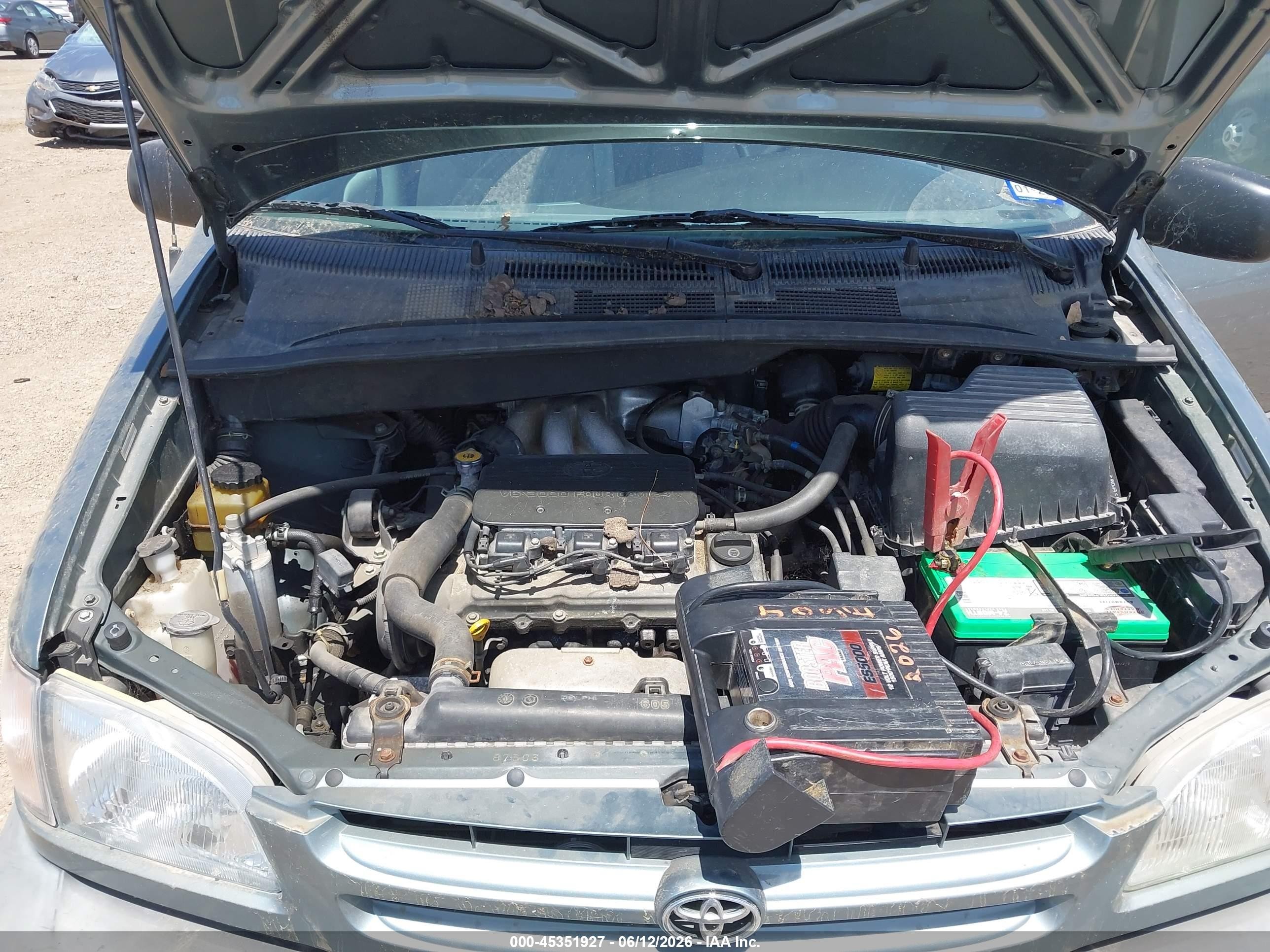 2000 Toyota Sienna Ce Синий vin: 4T3ZF19C6YU247183