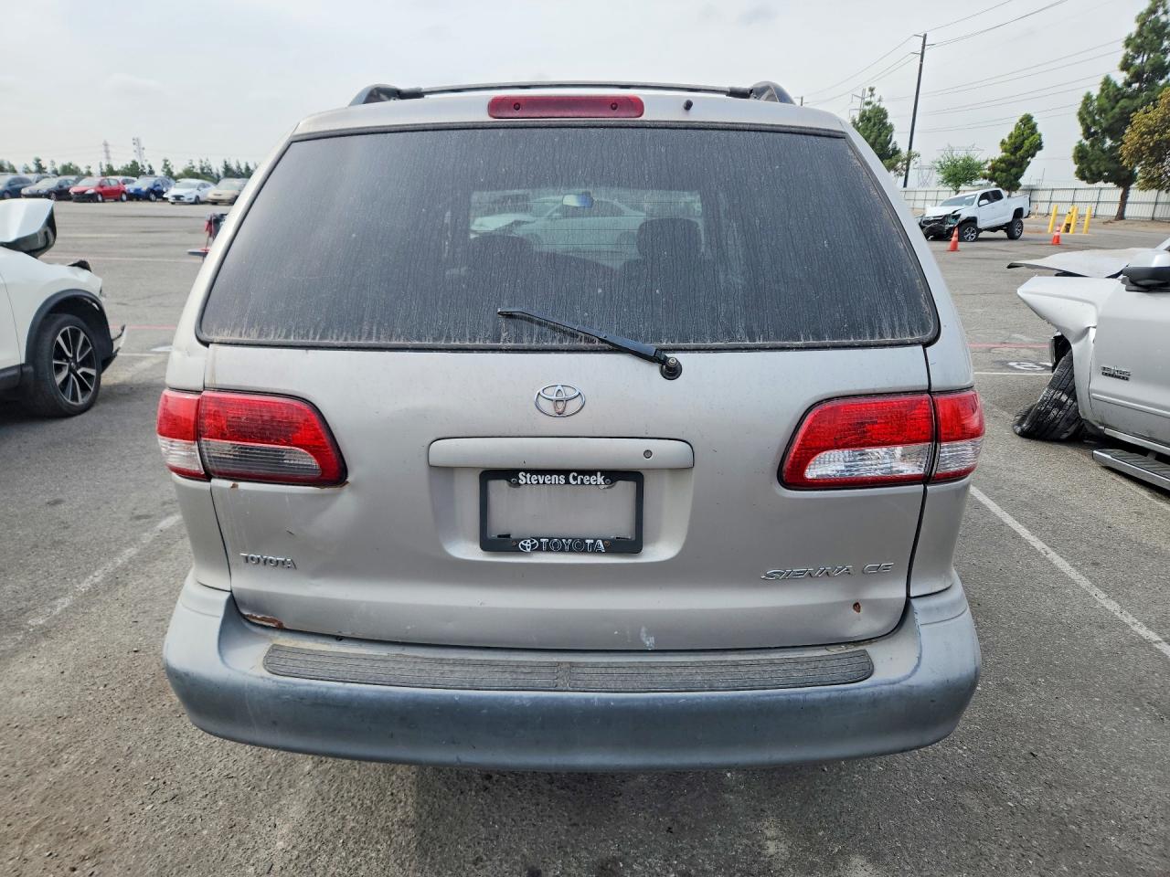2003 Toyota Sienna Ce Silver vin: 4T3ZF19C73U553544