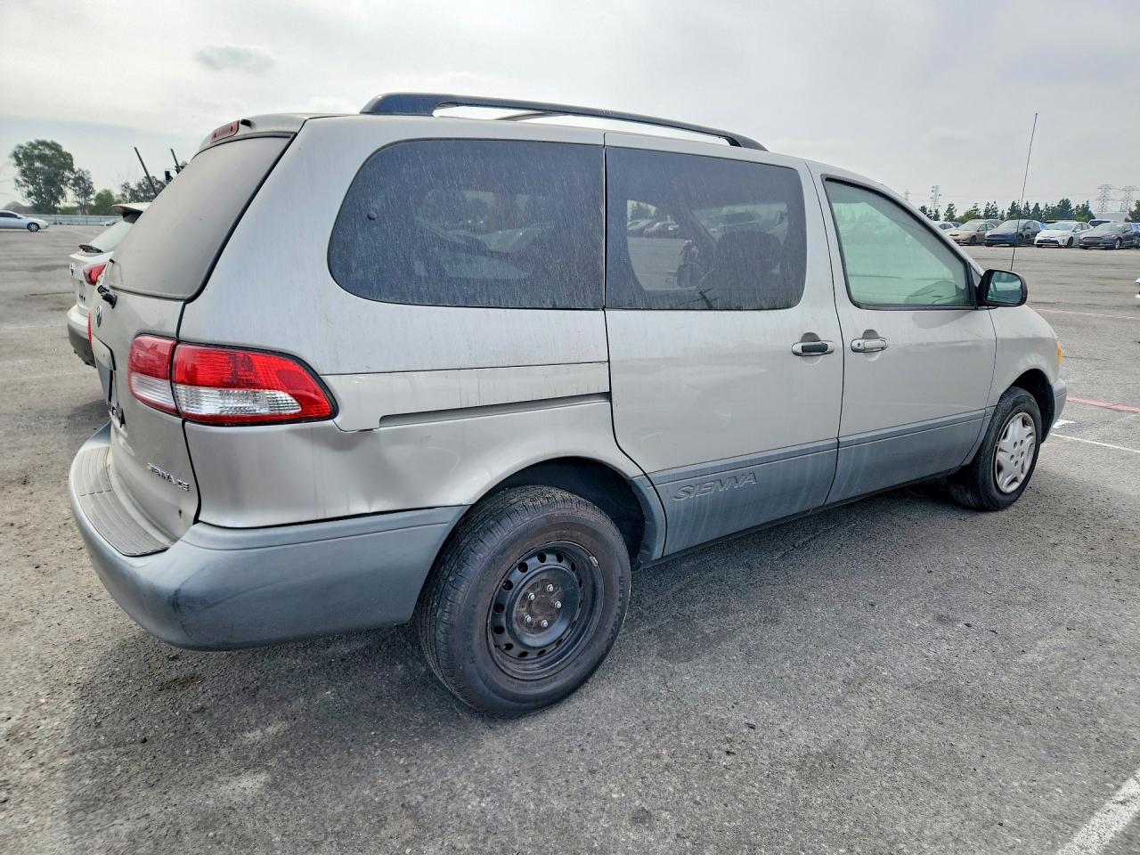 2003 Toyota Sienna Ce Silver vin: 4T3ZF19C73U553544