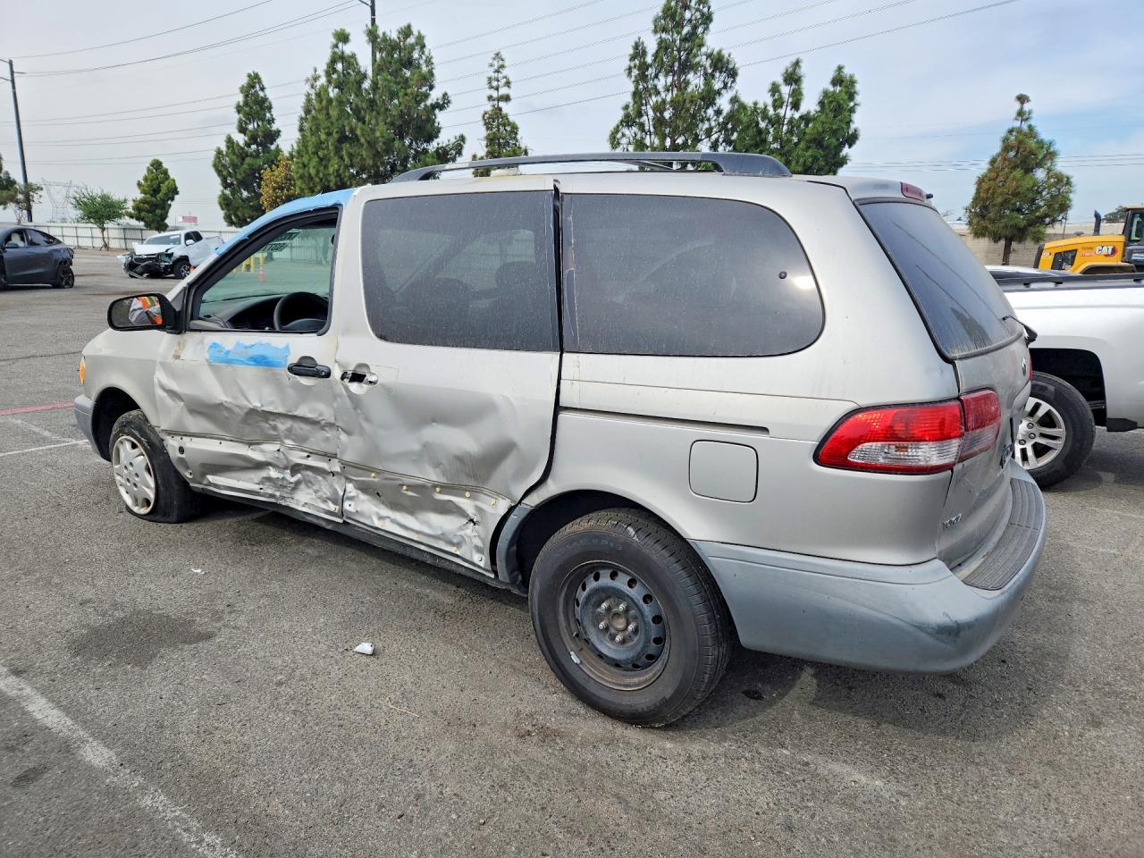 2003 Toyota Sienna Ce Silver vin: 4T3ZF19C73U553544
