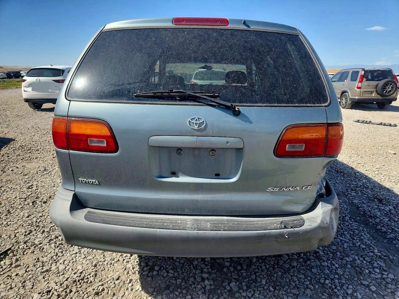 2000 Toyota Sienna Ce Charcoal vin: 4T3ZF19C7YU319623