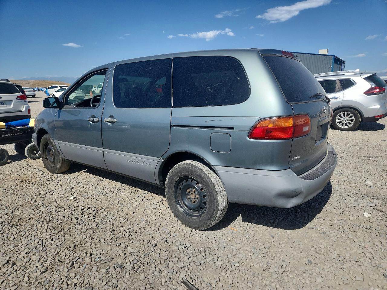 2000 Toyota Sienna Ce Charcoal vin: 4T3ZF19C7YU319623