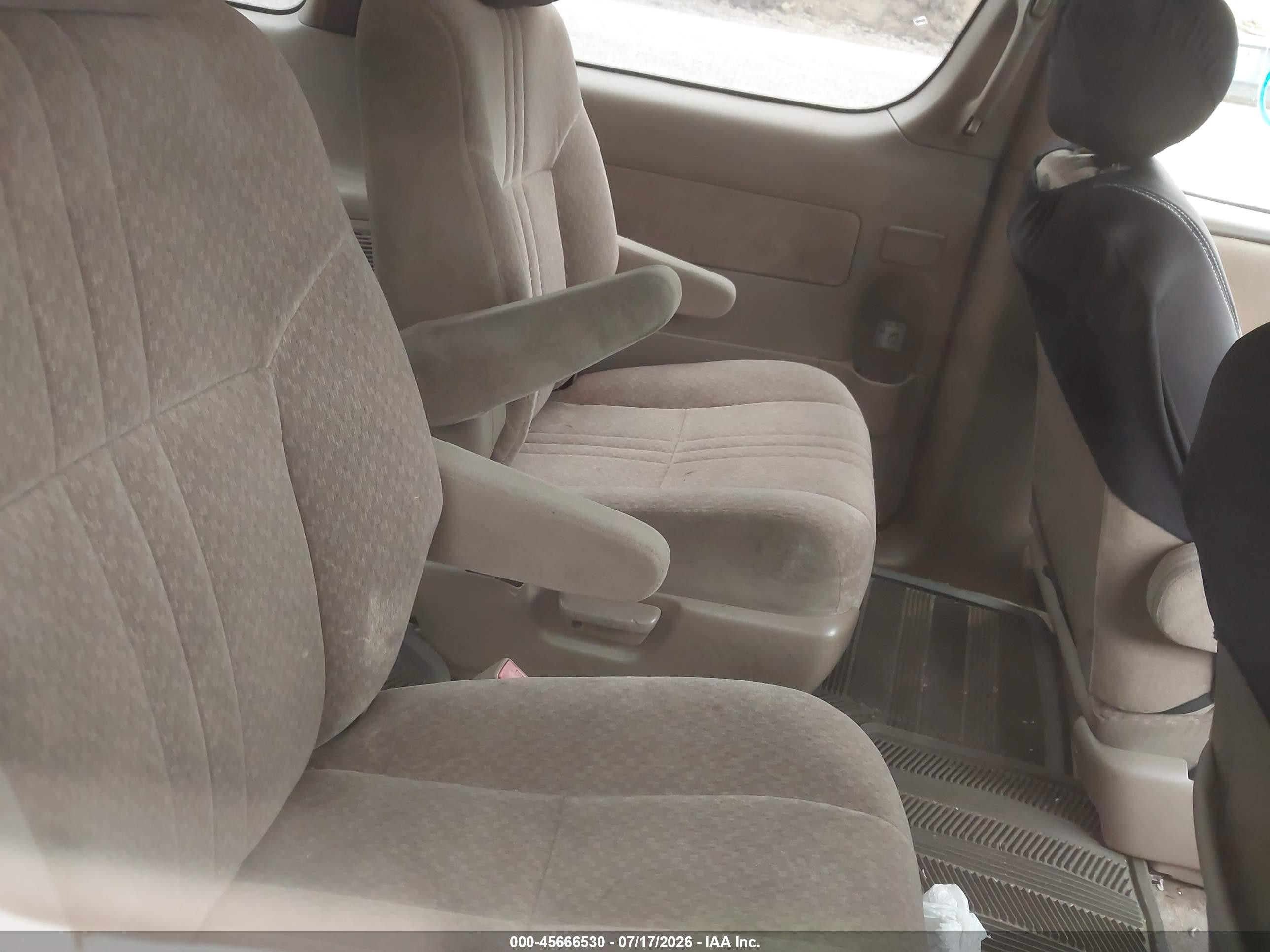 2003 Toyota Sienna Ce Beige vin: 4T3ZF19C83U522996