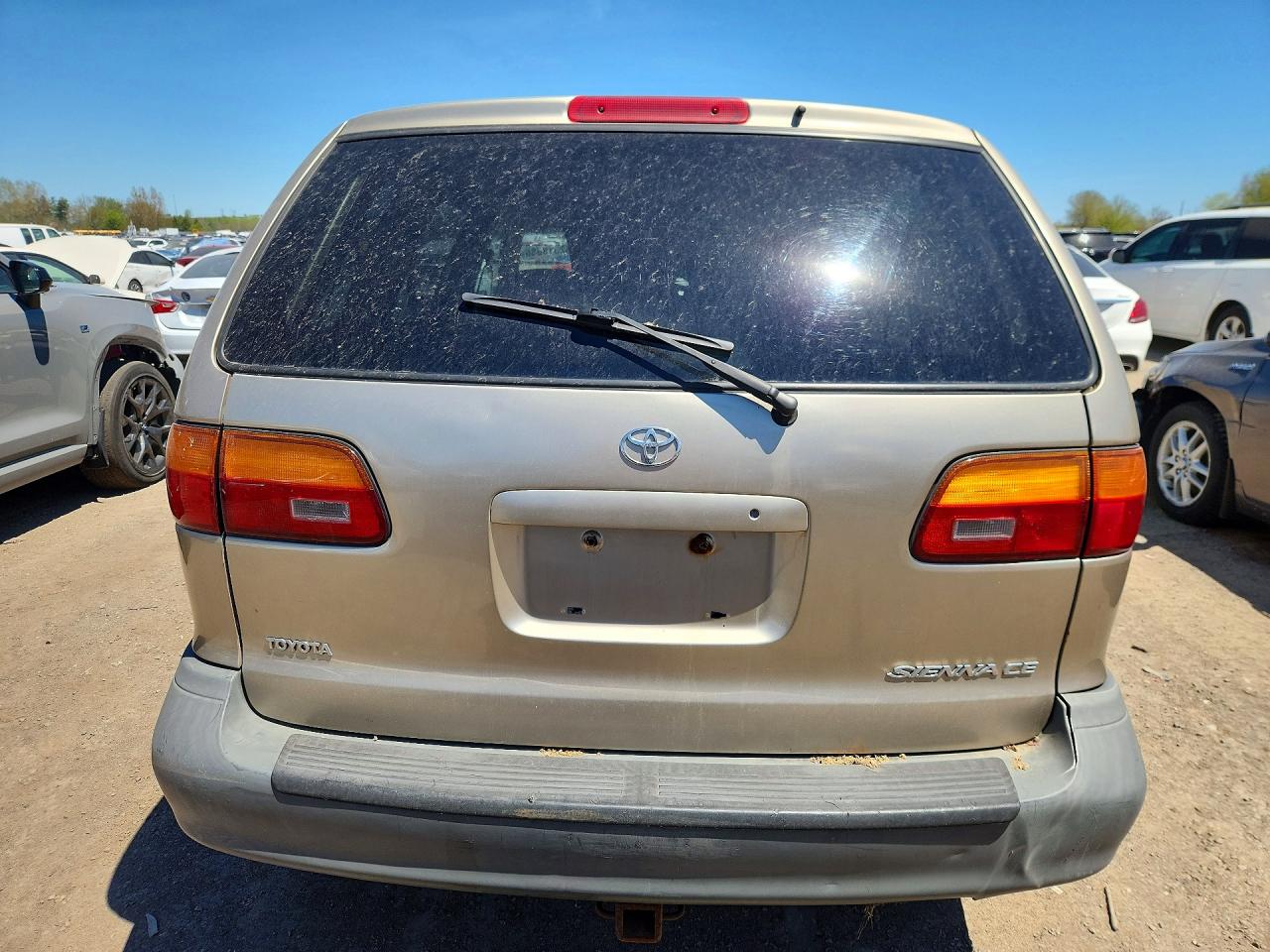 2003 Toyota Sienna Ce Beige vin: 4T3ZF19C93U530573