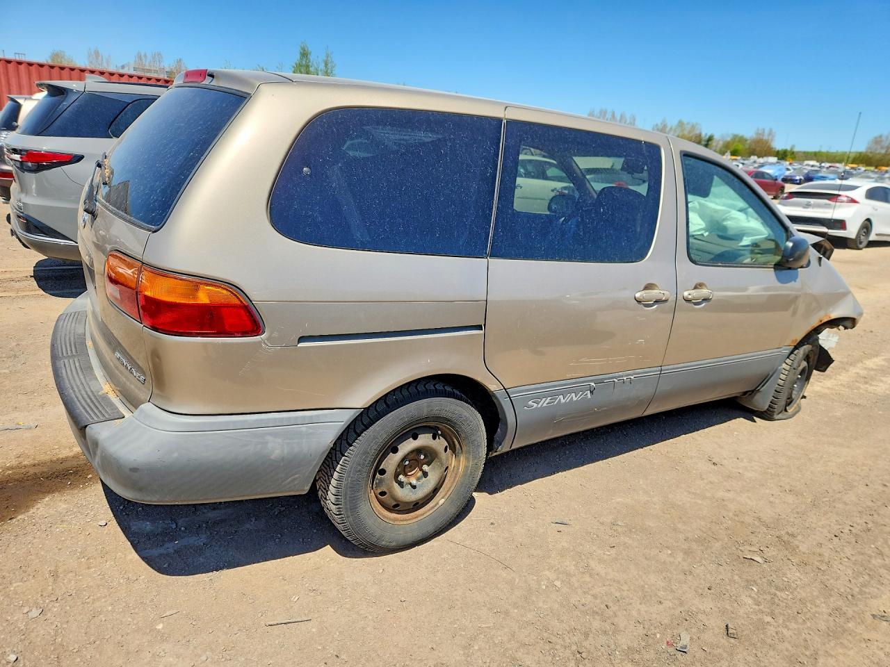 2003 Toyota Sienna Ce Beige vin: 4T3ZF19C93U530573