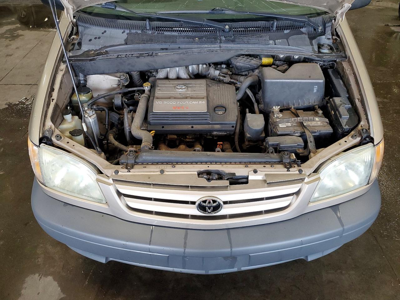 2003 Toyota Sienna Ce Tan vin: 4T3ZF19C93U552914