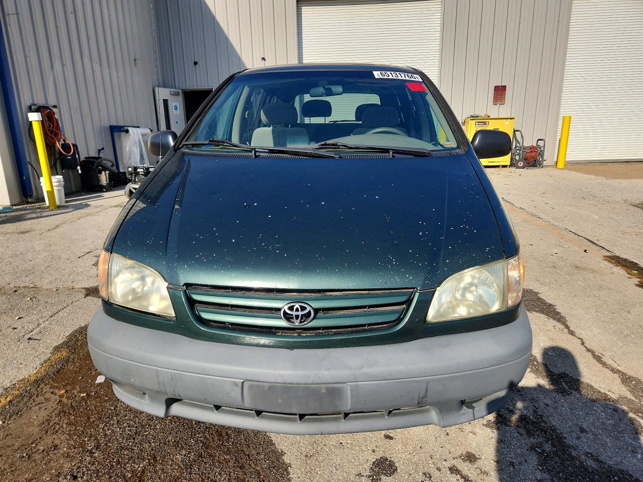 2001 Toyota Sienna Ce Green vin: 4T3ZF19CX1U375240