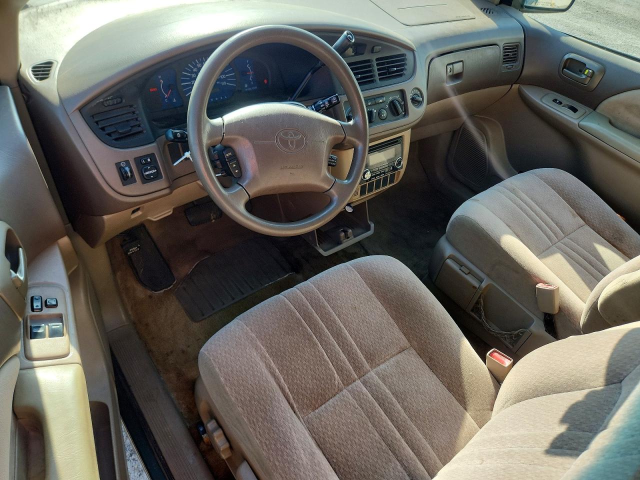 2001 Toyota Sienna Ce Green vin: 4T3ZF19CX1U375240