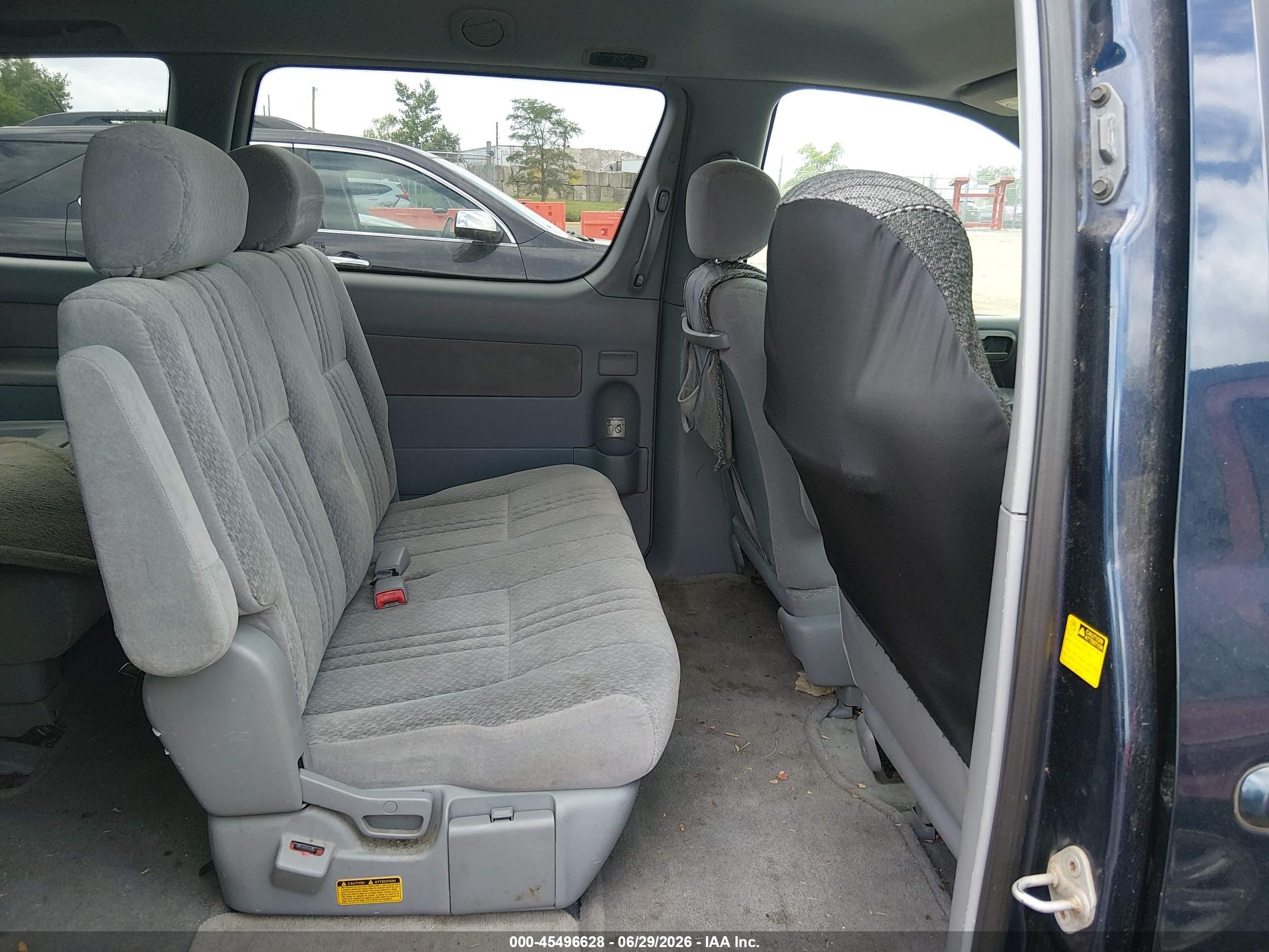 2001 Toyota Sienna Ce Blue vin: 4T3ZF19CX1U401710