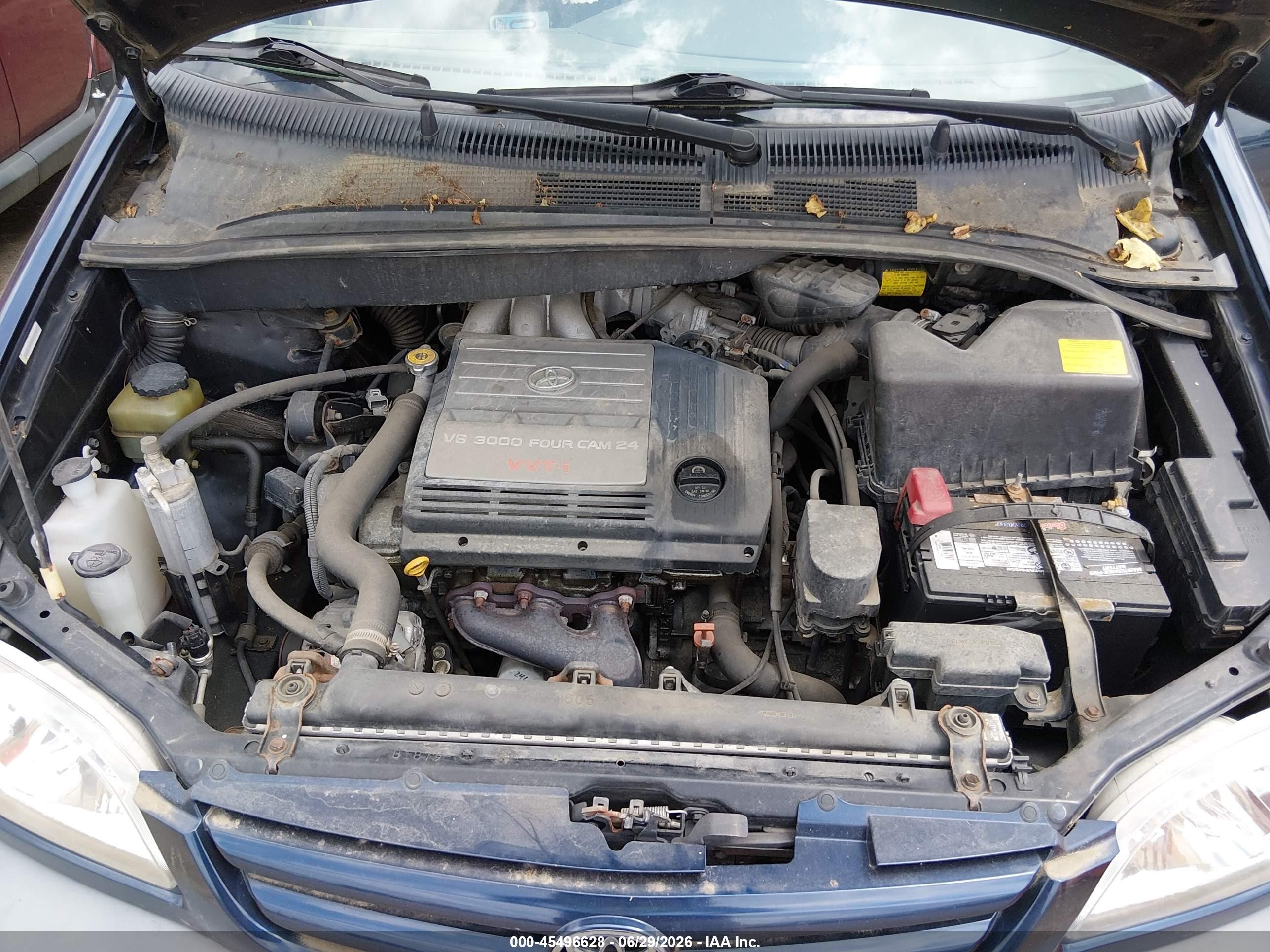 2001 Toyota Sienna Ce Blue vin: 4T3ZF19CX1U401710