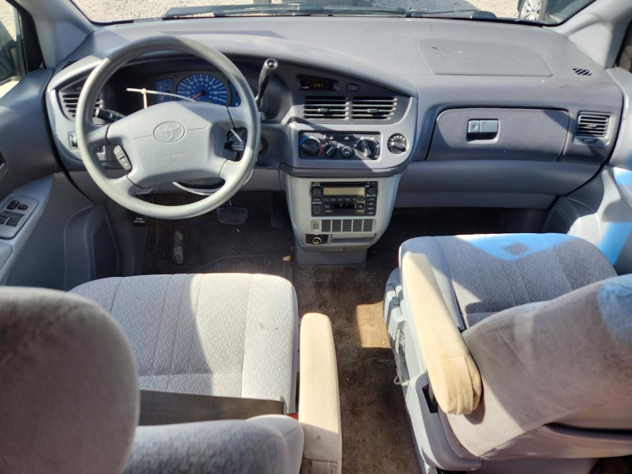 2003 Toyota Sienna Ce White vin: 4T3ZF19CX3U532025