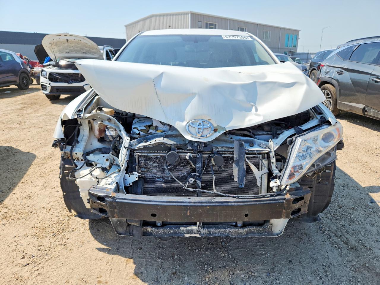 2009 Toyota Venza Fwd V6 White vin: 4T3ZK11A09U003536