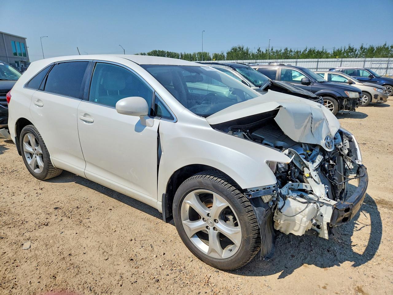2009 Toyota Venza Fwd V6 White vin: 4T3ZK11A09U003536