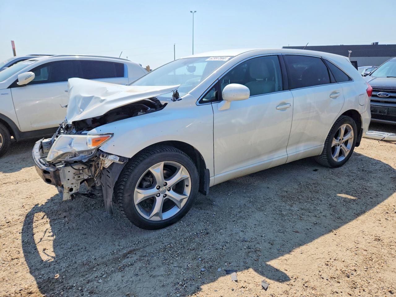 2009 Toyota Venza Fwd V6 White vin: 4T3ZK11A09U003536