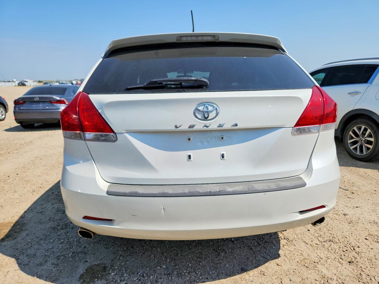 2009 Toyota Venza Fwd V6 White vin: 4T3ZK11A09U003536