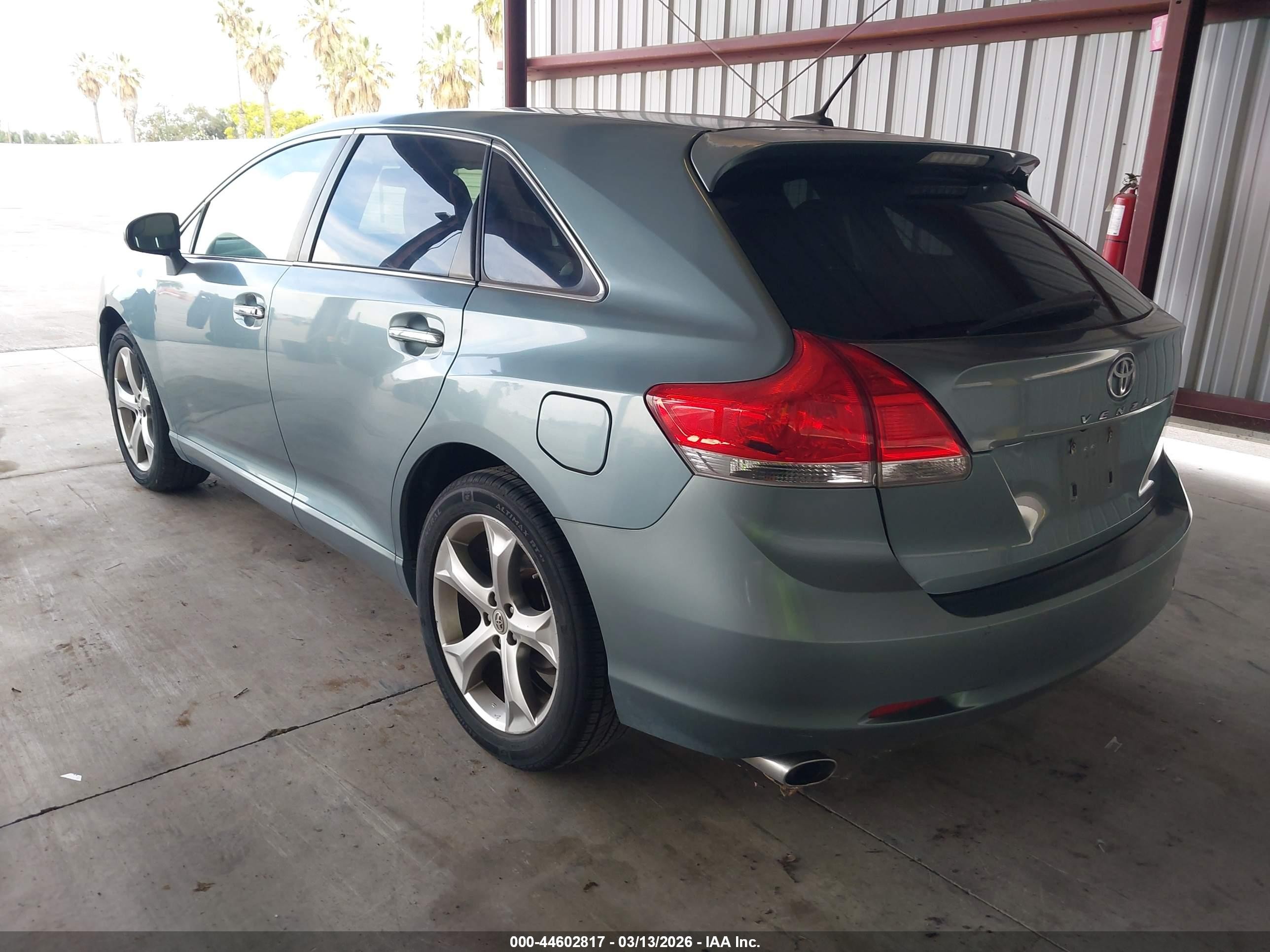 2009 Toyota Venza Base V6 Teal vin: 4T3ZK11A09U008901