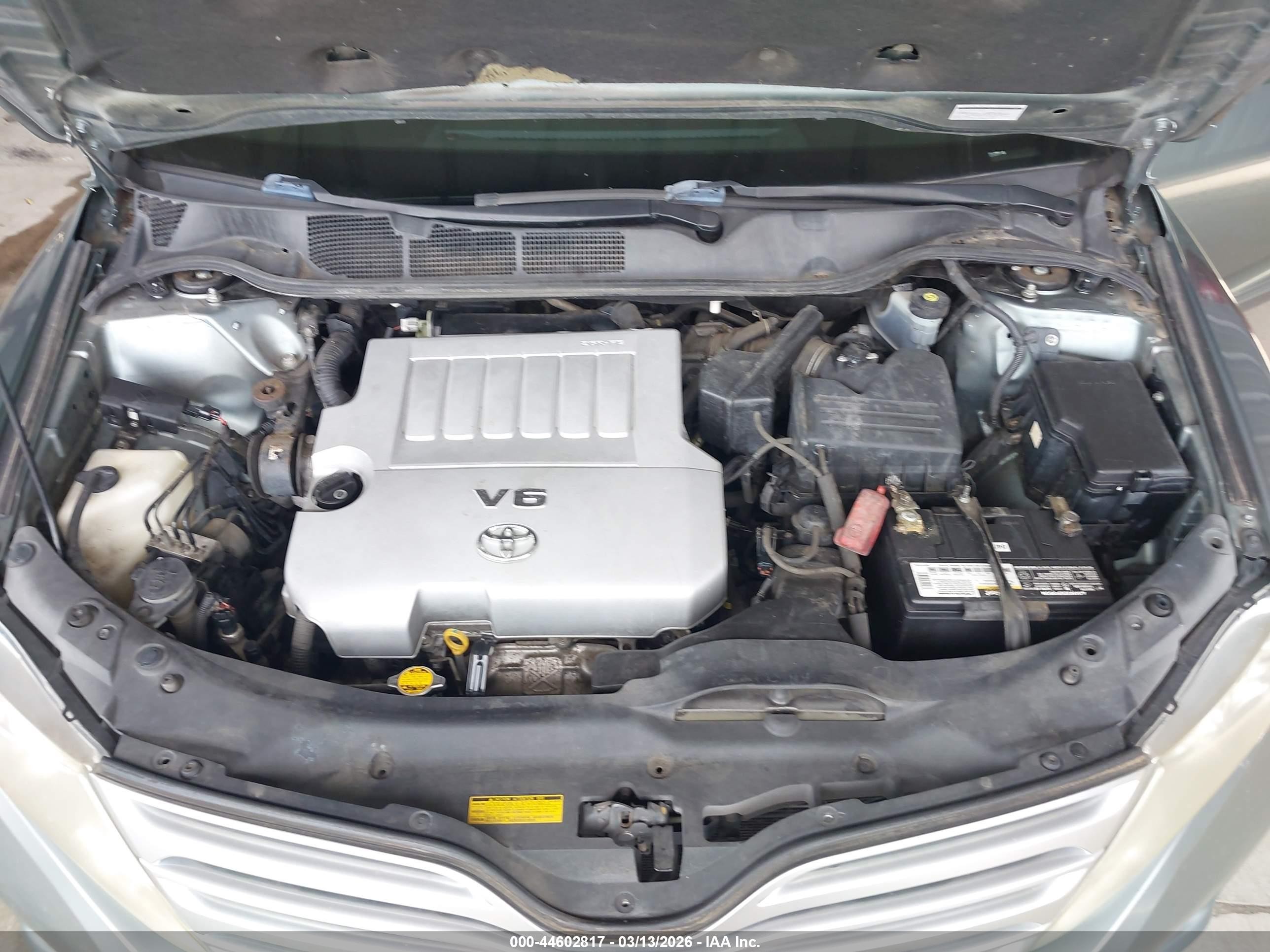 2009 Toyota Venza Base V6 Teal vin: 4T3ZK11A09U008901