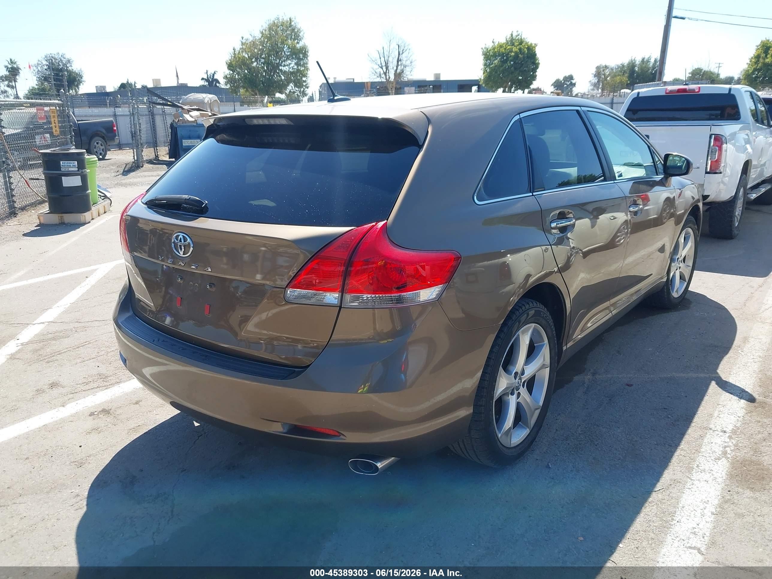 2009 Toyota Venza Base V6 Золотой vin: 4T3ZK11A19U004209