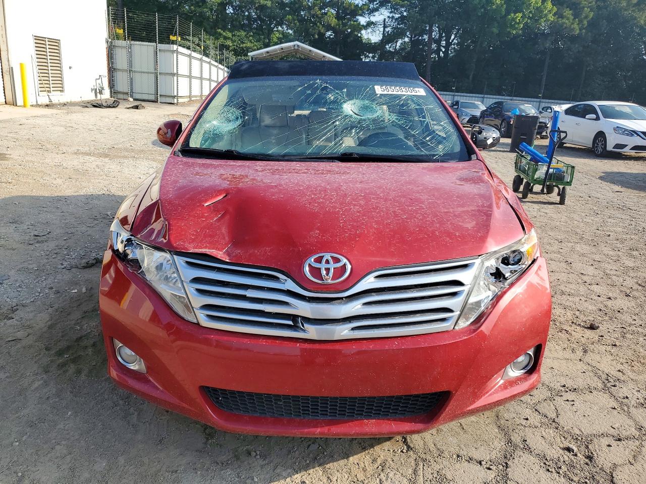 2009 Toyota Venza Fwd V6 Красный vin: 4T3ZK11A19U006560