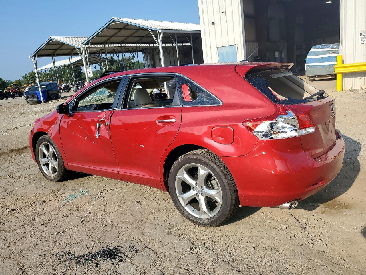 2009 Toyota Venza Fwd V6 Красный vin: 4T3ZK11A19U006560