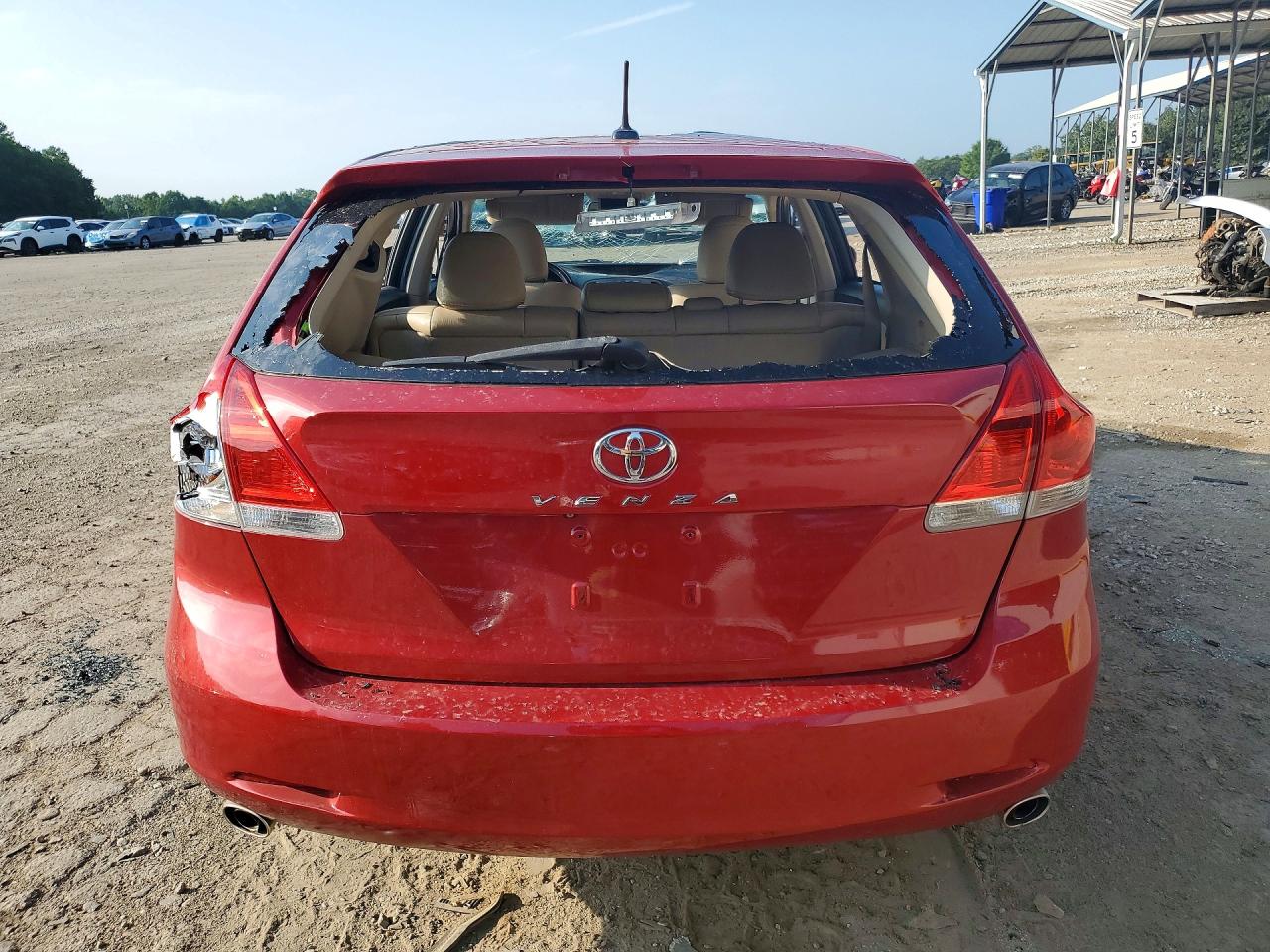2009 Toyota Venza Fwd V6 Красный vin: 4T3ZK11A19U006560