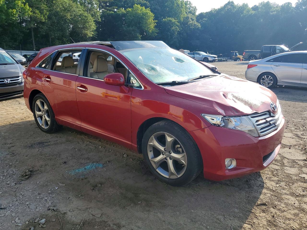 2009 Toyota Venza Fwd V6 Красный vin: 4T3ZK11A19U006560