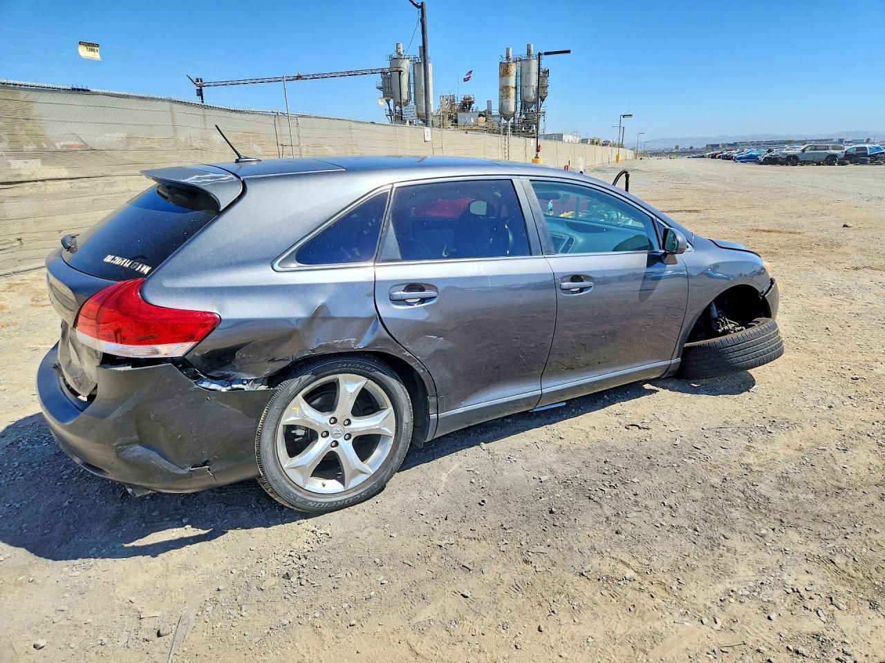 2009 Toyota Venza Fwd V6 Серый vin: 4T3ZK11A19U016344