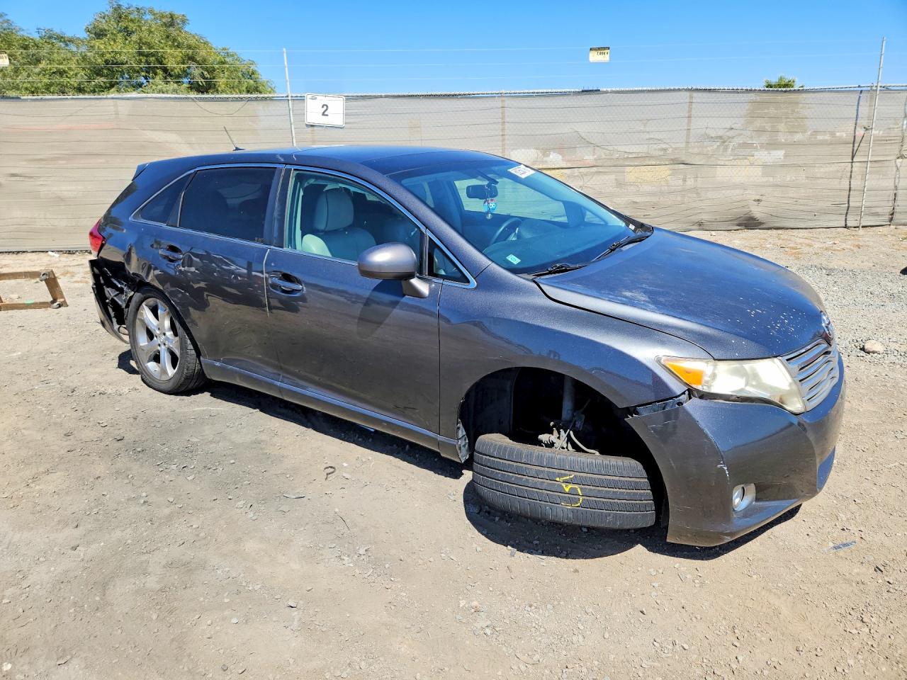 2009 Toyota Venza Fwd V6 Серый vin: 4T3ZK11A19U016344