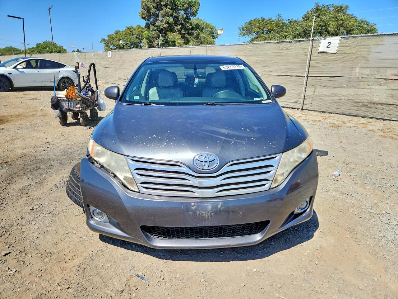 2009 Toyota Venza Fwd V6 Серый vin: 4T3ZK11A19U016344
