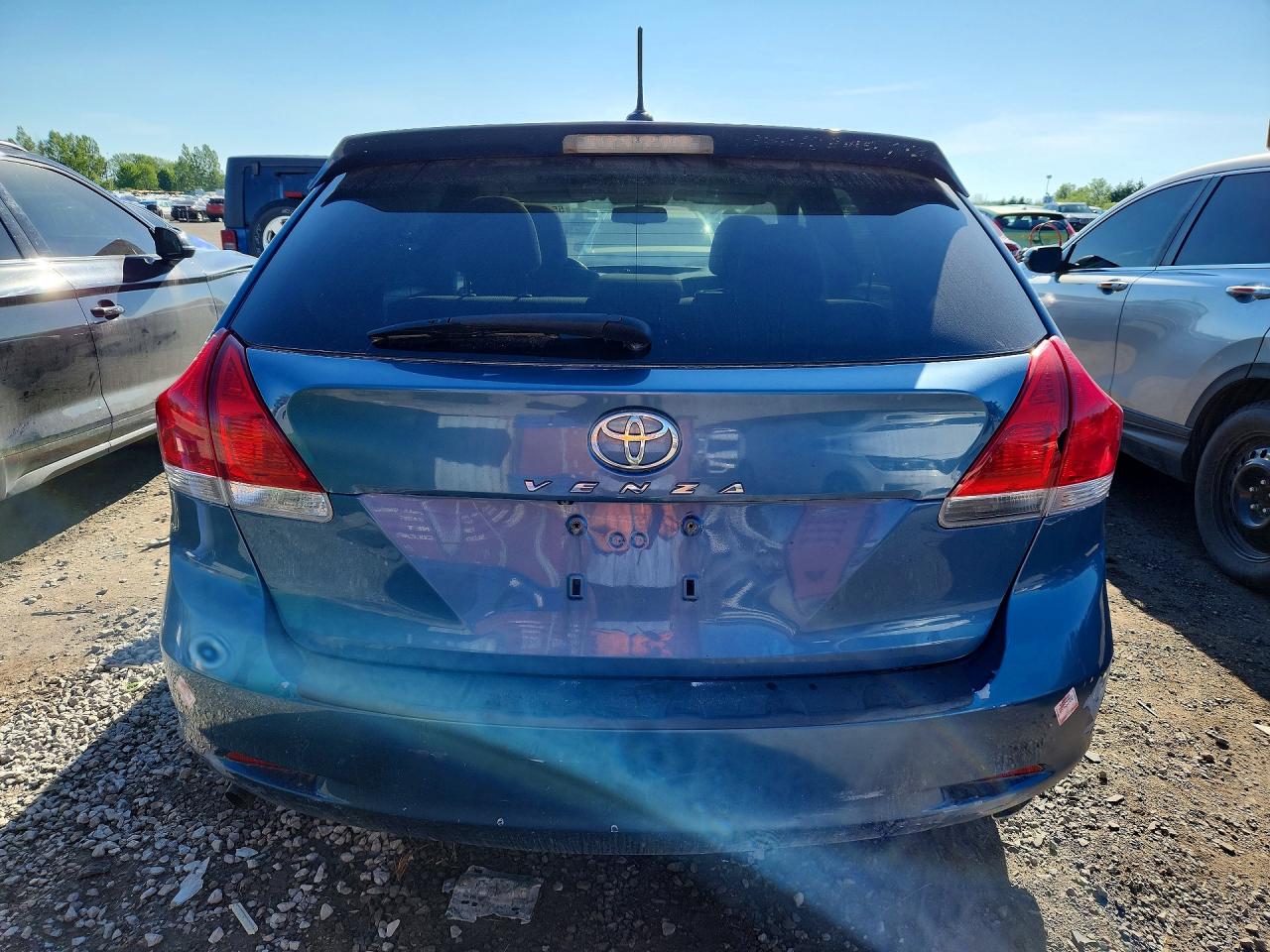 2009 Toyota Venza Fwd V6 Blue vin: 4T3ZK11A19U020037