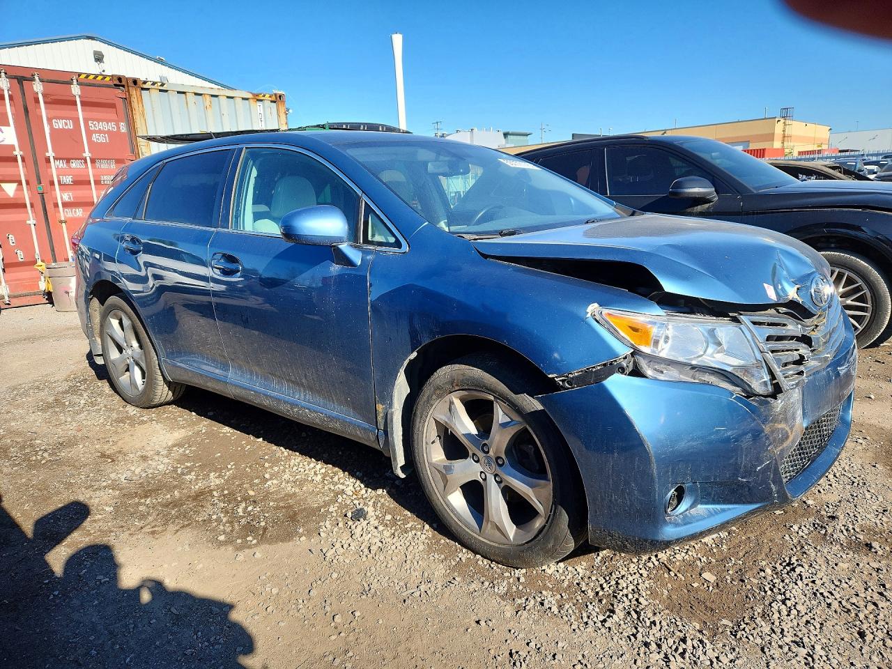 2009 Toyota Venza Fwd V6 Blue vin: 4T3ZK11A19U020037