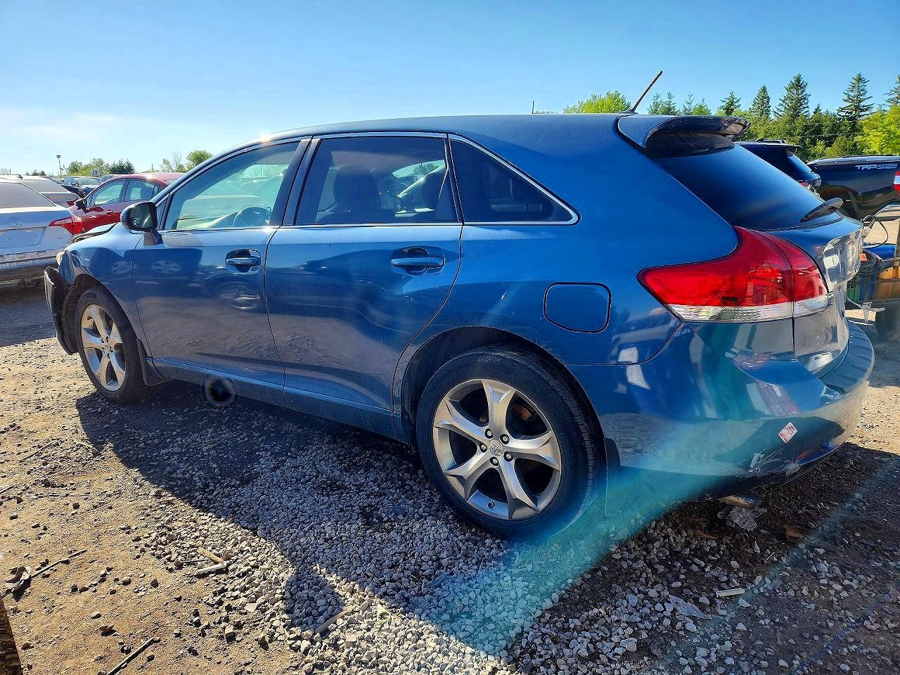 2009 Toyota Venza Fwd V6 Blue vin: 4T3ZK11A19U020037